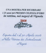 MOSTRA PREMIO CILIEGIA D'ORO